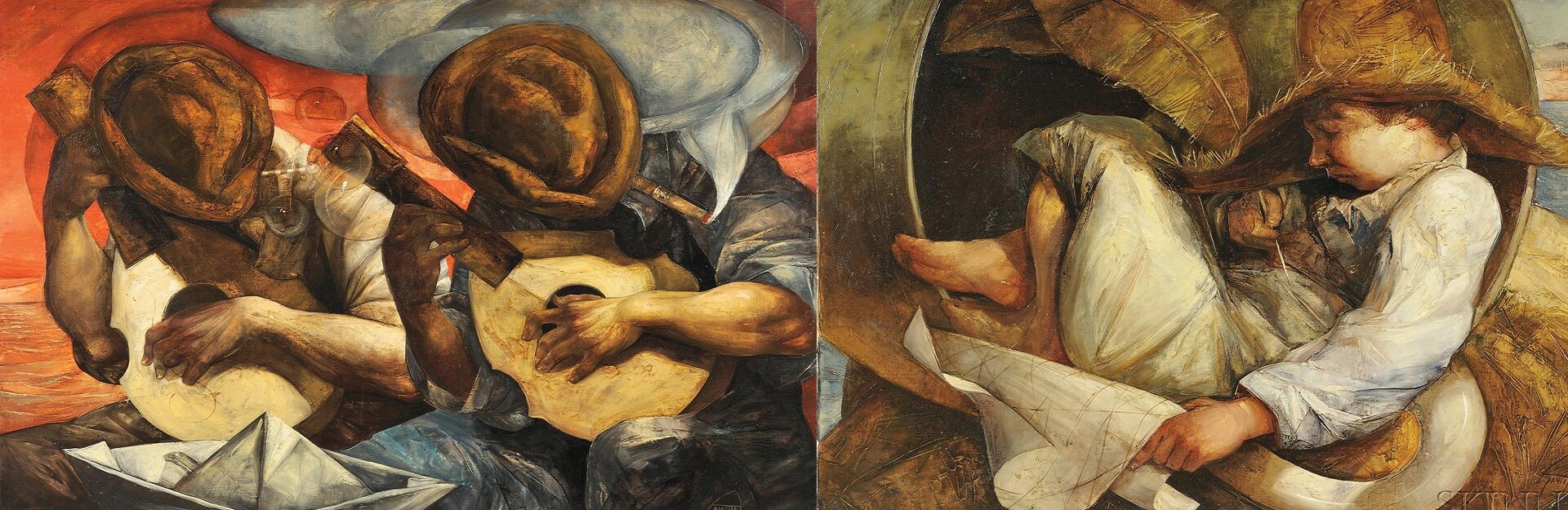  Work of the painter Alexis Pantoja, Granma, Cuba Travel